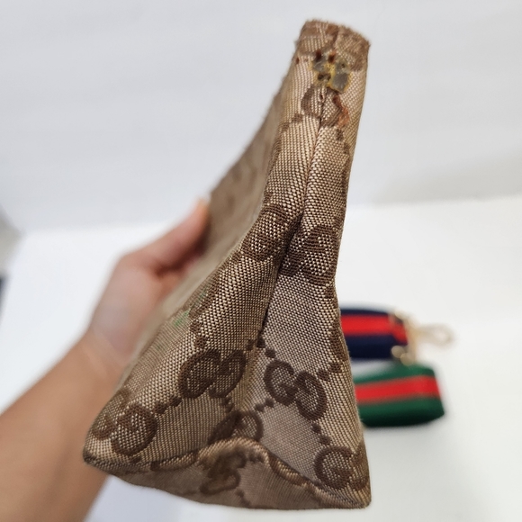 Gucci Authentic  pochette GG canvas bag pouch #103399 - Picture 16 of 16